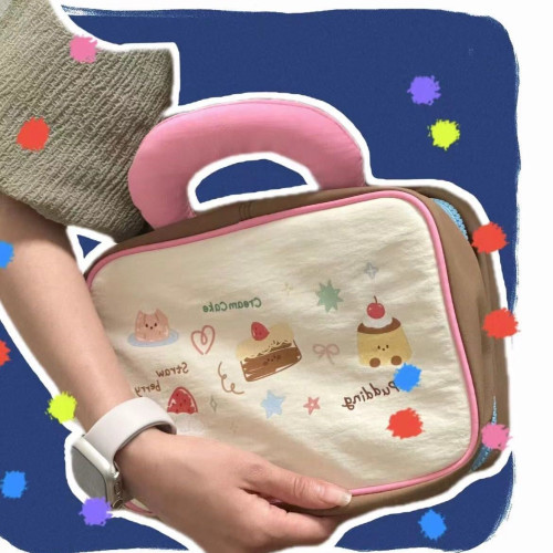 2024新款甜美多巴胺化妝包少女蛋糕可攜式大容量化妝包旅行收納包 2024新款甜美多巴胺化妝包少女蛋糕可攜式大容量化妝包旅行收納包