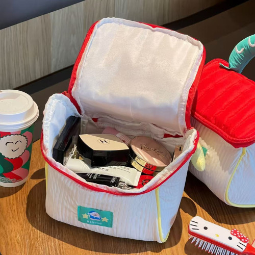 小房子化妝包可愛大容量高顔值手提可攜式防水旅行收納包加厚洗漱包 小房子化妝包可愛大容量高顔值手提可攜式防水旅行收納包加厚洗漱包