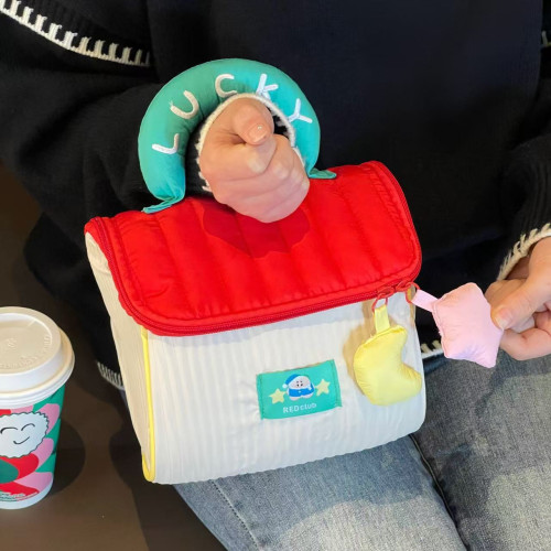 小房子化妝包可愛大容量高顔值手提可攜式防水旅行收納包加厚洗漱包 小房子化妝包可愛大容量高顔值手提可攜式防水旅行收納包加厚洗漱包