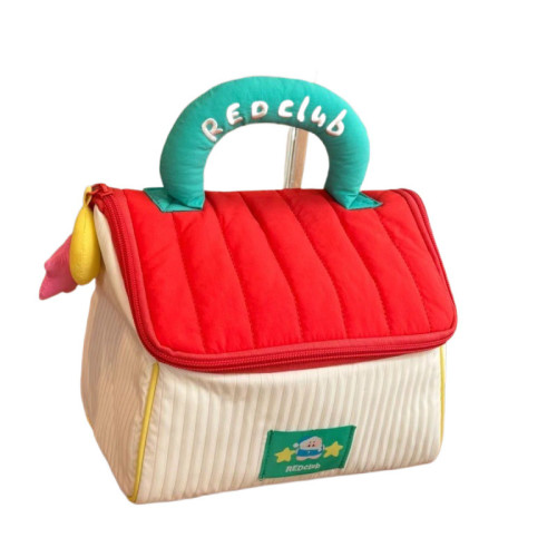 可愛房子護膚品收納袋女大容量化妝包可攜式手提旅行洗漱整理收納包 可愛房子護膚品收納袋女大容量化妝包可攜式手提旅行洗漱整理收納包