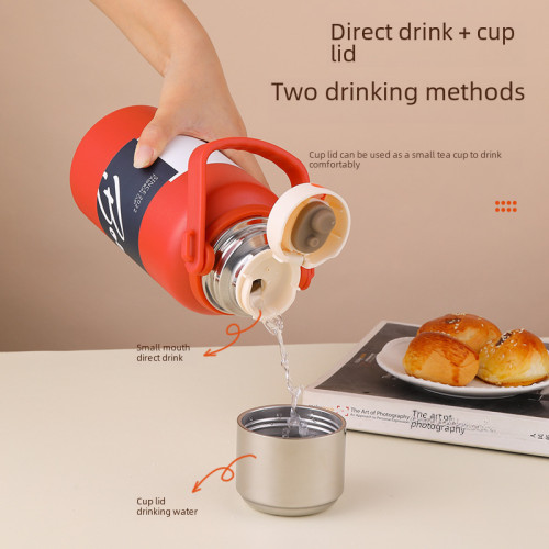 316不鏽鋼保溫杯可攜式提手壺戶外水杯大容量保溫壺運動水壺金鋼壺 316不鏽鋼保溫杯可攜式提手壺戶外水杯大容量保溫壺運動水壺金鋼壺