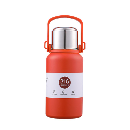 316不鏽鋼保溫杯可攜式提手壺戶外水杯大容量保溫壺運動水壺金鋼壺 316不鏽鋼保溫杯可攜式提手壺戶外水杯大容量保溫壺運動水壺金鋼壺