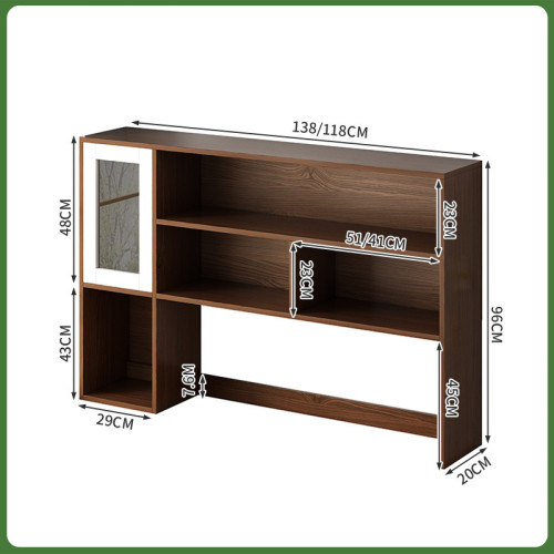 書架桌面置物架簡易小書櫃臥室桌上收納架客廳家用書桌多層架子 書架桌面置物架簡易小書櫃臥室桌上收納架客廳家用書桌多層架子