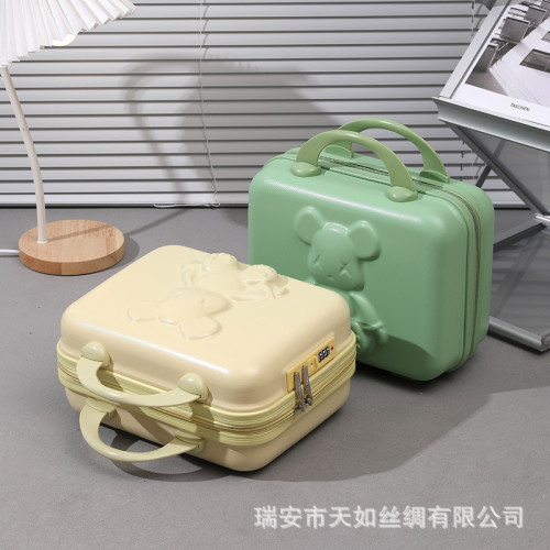 化妝包女可攜式大容量收納包可愛旅行手提伴手禮化妝箱新款 化妝包女可攜式大容量收納包可愛旅行手提伴手禮化妝箱新款