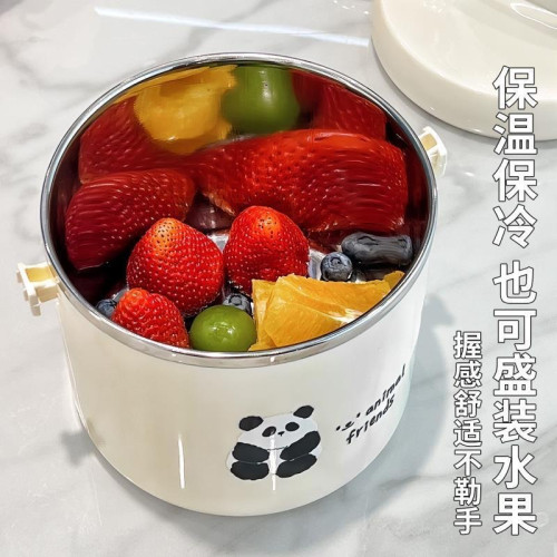 不鏽鋼內膽保溫桶保溫瓶保溫杯大容量雙層飯桶保溫飯盒學生女 不鏽鋼內膽保溫桶保溫瓶保溫杯大容量雙層飯桶保溫飯盒學生女