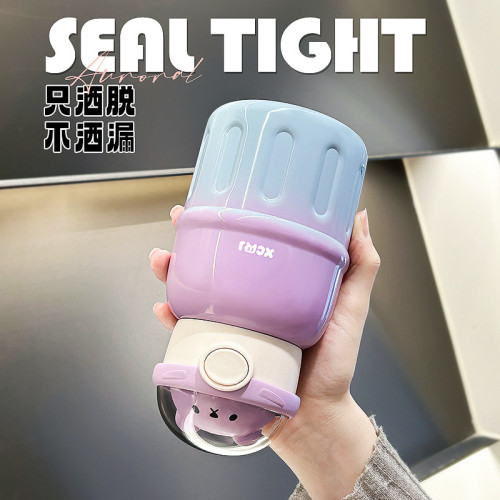 保溫杯可愛防摔卡通316不鏽鋼家用加厚大容量兒童學生吸管水杯 保溫杯可愛防摔卡通316不鏽鋼家用加厚大容量兒童學生吸管水杯