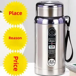 304不鏽鋼戶外茶水杯大容量保溫杯泡茶杯水杯可攜式男女學生保溫杯