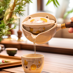 摩登主婦功夫茶具套裝可攜式旅行快客杯家用懶人泡茶杯神器逍遙茶壺