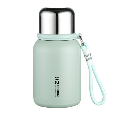 高顔值316不鏽鋼保溫杯迷你水杯帶提繩可攜式隨手杯男女生杯子 高顔值316不鏽鋼保溫杯迷你水杯帶提繩可攜式隨手杯男女生杯子