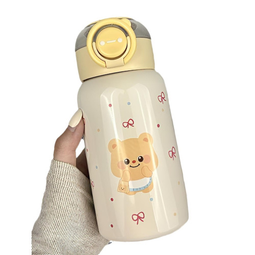 水杯女生可愛高顔值316不鏽鋼吸管保溫杯大容量學生可攜式防摔杯子 水杯女生可愛高顔值316不鏽鋼吸管保溫杯大容量學生可攜式防摔杯子