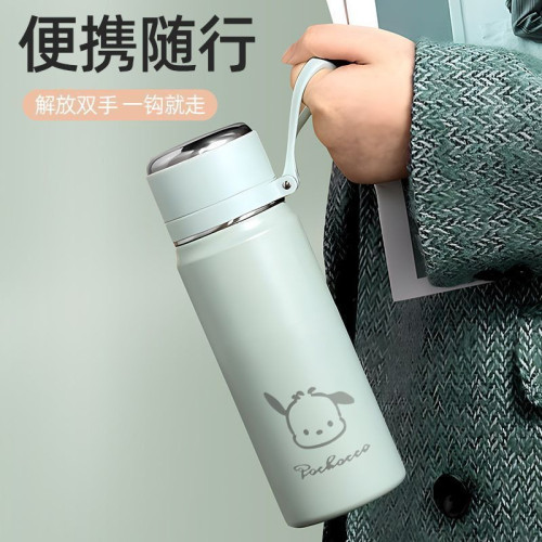 316不鏽鋼保溫杯男女高顔值水杯學生水壺車用泡茶杯子禮品杯