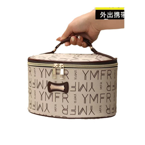 化妝包大容量高級感多功能收納化妝包旅行化妝品收納袋收納包可攜式