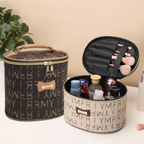 化妝包大容量高級感多功能收納化妝包旅行化妝品收納袋收納包可攜式