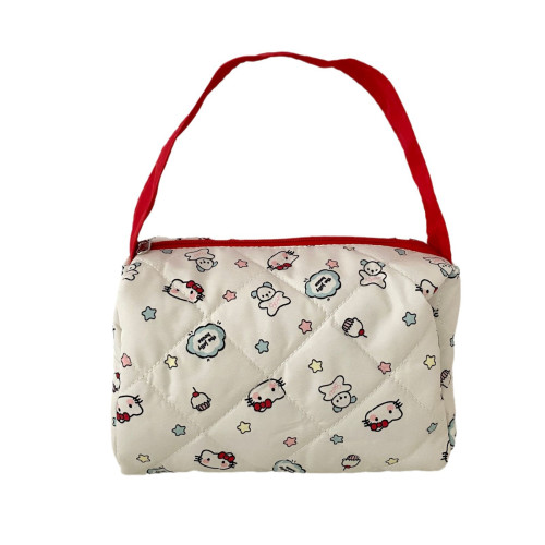 貓咪大容量手提化妝包2025新款可攜式收納包洗漱包立體超可愛手提包