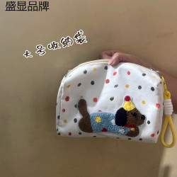 化妝包大容量女可攜式2025新款高級護膚品收納包手提旅行洗漱包袋