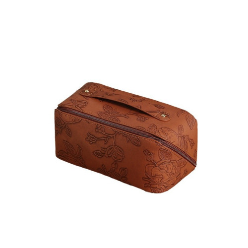 新款復古枕頭化妝包pu防水收納包大容量洗漱護膚國風高顔值 新款復古枕頭化妝包pu防水收納包大容量洗漱護膚國風高顔值