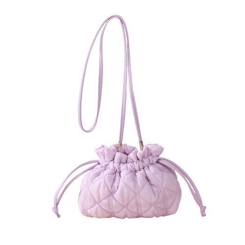 單肩包斜後背包女小號日常上班通勤抽繩束口餃子包化妝口紅收納包 單肩包斜後背包女小號日常上班通勤抽繩束口餃子包化妝口紅收納包