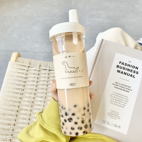 大容量塑膠杯ins風高顔值簡約小吸管杯隔熱耐高溫果汁奶茶喝水杯 大容量塑膠杯ins風高顔值簡約小吸管杯隔熱耐高溫果汁奶茶喝水杯