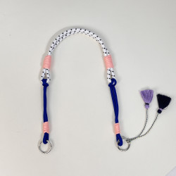 尼龍多彩創意編織繩通用夏季女繩側跨雙釦麻花繩自製編織包包肩帶