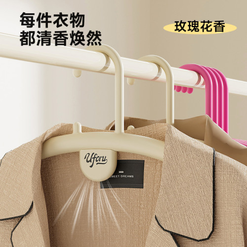 兒童衣架家用掛衣加厚加粗無痕防肩角香薰衣撐冬季羽絨服衣服架子
