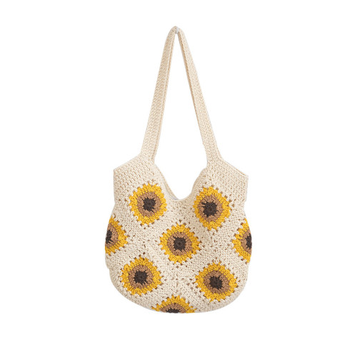 編織包輕便草編包沙灘包大容量編織女包文藝風休閒百搭款包包 編織包輕便草編包沙灘包大容量編織女包文藝風休閒百搭款包包