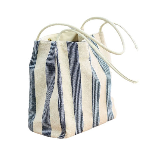 國風簡約單肩手提包 小衆學生上課通勤帆布包日韓文藝森系水桶包 國風簡約單肩手提包 小衆學生上課通勤帆布包日韓文藝森系水桶包