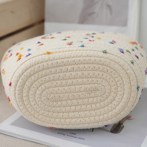 田園風手工編織包棉繩手拎包網紅款通勤零食化妝品收納包伴手禮 田園風手工編織包棉繩手拎包網紅款通勤零食化妝品收納包伴手禮