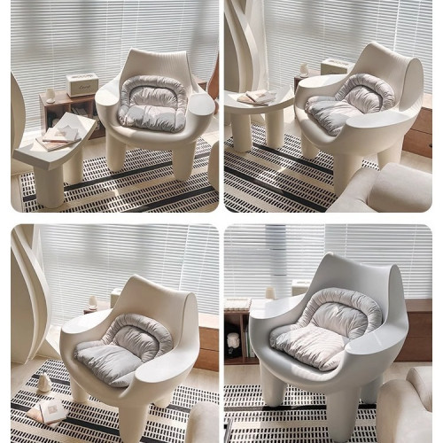 休閒單人沙發椅門口入戶換鞋凳客廳奶油風休閒陽台懷抱軟包大象椅 休閒單人沙發椅門口入戶換鞋凳客廳奶油風休閒陽台懷抱軟包大象椅