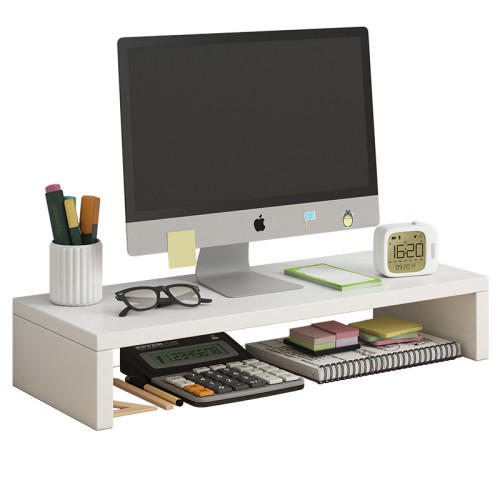 電腦顯示器增高架辦公桌面收納置物架顯示器擡高架底座墊高架子 電腦顯示器增高架辦公桌面收納置物架顯示器擡高架底座墊高架子