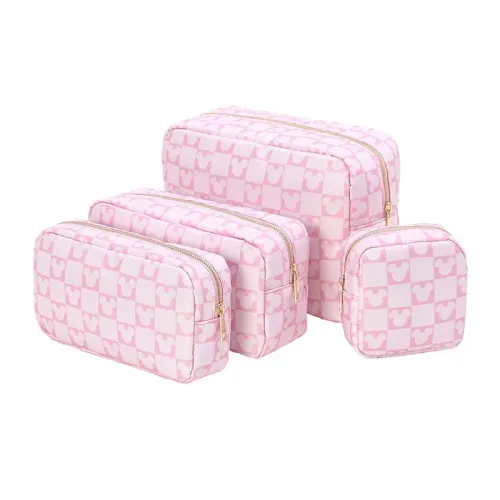 2025印刷米老鼠尼龍化妝包大容量洗漱包可攜式收納包外出旅行包 2025印刷米老鼠尼龍化妝包大容量洗漱包可攜式收納包外出旅行包