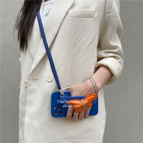 高級橙法鬭犬腕帶適用於蘋果14promax手機殼13保護套12/11/xsmax 高級橙法鬭犬腕帶適用於蘋果14promax手機殼13保護套12/11/xsmax