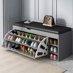 換鞋凳家用門口鞋櫃坐凳一體玄關入戶翻鬭鞋架可坐進門穿鞋凳