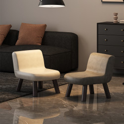 皮質靠背沙發凳家用小椅子成人板凳簡約矮凳子門口換鞋凳客廳