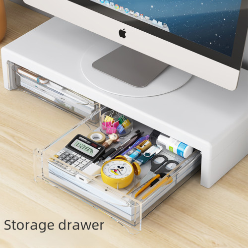 顯示器擡高架支架電腦顯示器增高架底座墊高辦公桌面收納置物架子 顯示器擡高架支架電腦顯示器增高架底座墊高辦公桌面收納置物架子