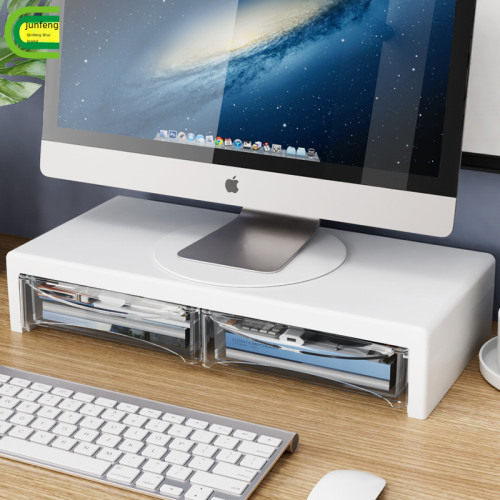 顯示器擡高架支架電腦顯示器增高架底座墊高辦公桌面收納置物架子 顯示器擡高架支架電腦顯示器增高架底座墊高辦公桌面收納置物架子