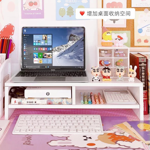 電腦增高架宿舍筆電桌上型顯示器架子桌面置物架辦公室書桌收納架 電腦增高架宿舍筆電桌上型顯示器架子桌面置物架辦公室書桌收納架