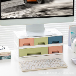 增高架桌上型電腦顯示器擡高架辦公桌面收納置物架底座支架墊高架子