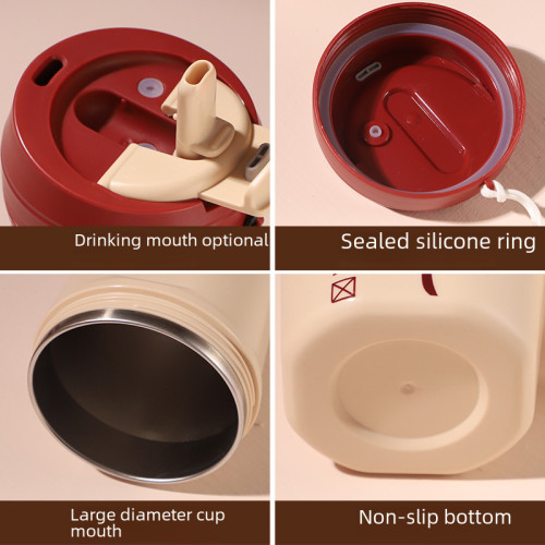 304不鏽鋼隨手杯高顔值創意可樂杯家用吸管杯車用咖啡杯禮品 304不鏽鋼隨手杯高顔值創意可樂杯家用吸管杯車用咖啡杯禮品