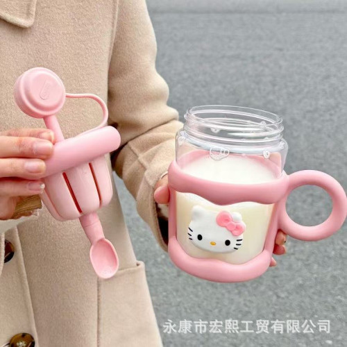 女生高顔值塑膠杯茶水分離辦公室咖啡杯耐高溫帶吸管攪拌泡茶杯子 女生高顔值塑膠杯茶水分離辦公室咖啡杯耐高溫帶吸管攪拌泡茶杯子