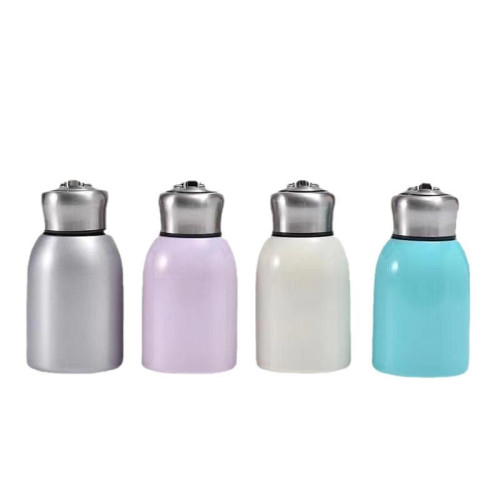 國潮迷你小胖丁保溫杯帶拉環便捷口袋杯簡約時尚杯子禮品