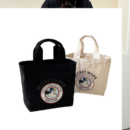 新款卡通簡約大容量帆布包小衆法式高顔值上班通勤手提小拎包包女 新款卡通簡約大容量帆布包小衆法式高顔值上班通勤手提小拎包包女