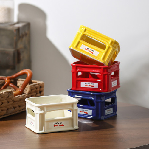 創意陶瓷高顔值零食碗客廳家用水果碗咖啡廳小吃籃爆米花薯條碗 創意陶瓷高顔值零食碗客廳家用水果碗咖啡廳小吃籃爆米花薯條碗