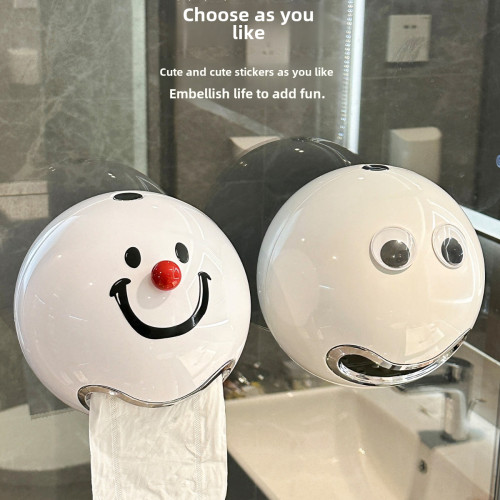 衛生間厠紙盒壁掛厠所創意紙巾盒免打孔洗手間卷紙盒抽紙盒防水 衛生間厠紙盒壁掛厠所創意紙巾盒免打孔洗手間卷紙盒抽紙盒防水