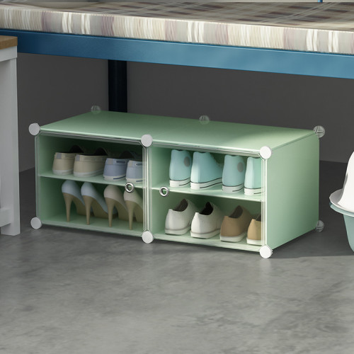 簡易組裝鞋櫃魔片可調節DIY省空間折曡宿舍出租房防塵門口收納架 簡易組裝鞋櫃魔片可調節DIY省空間折曡宿舍出租房防塵門口收納架