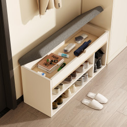 換鞋凳入戶家用進門口可坐式鞋櫃鞋架坐凳一體穿鞋凳軟包長條凳子