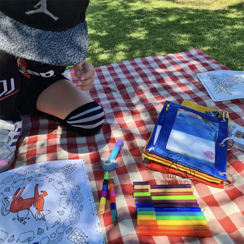 INS風彩虹七色收納包文具袋兒童洗漱收納袋証件收納袋 INS風彩虹七色收納包文具袋兒童洗漱收納袋証件收納袋