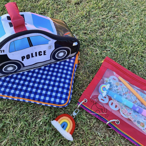 INS風彩虹七色收納包文具袋兒童洗漱收納袋証件收納袋 INS風彩虹七色收納包文具袋兒童洗漱收納袋証件收納袋