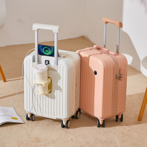 18寸登機箱男女拉桿箱靜音萬向輪結實耐用行李箱韓版加厚密碼箱