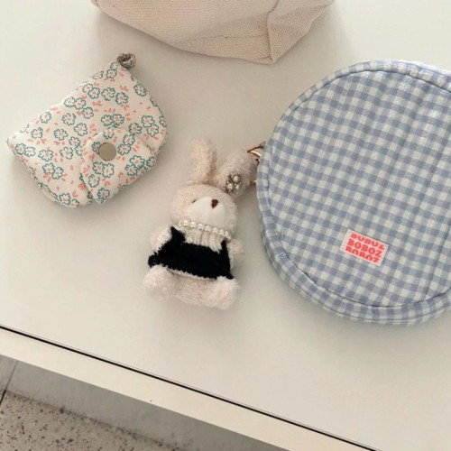 新款可愛花朵可掛件小清新卡包多層零錢包帆布耳機包收納包隨身包 新款可愛花朵可掛件小清新卡包多層零錢包帆布耳機包收納包隨身包