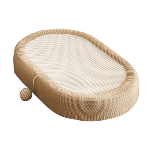 大號劍麻貓抓盆橢圓形貓抓板貓窩一體麻繩盆貓咪磨爪神器 大號劍麻貓抓盆橢圓形貓抓板貓窩一體麻繩盆貓咪磨爪神器